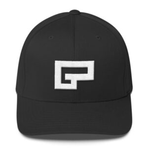 Gone Postal Records "Label Logo" Fitted Hat